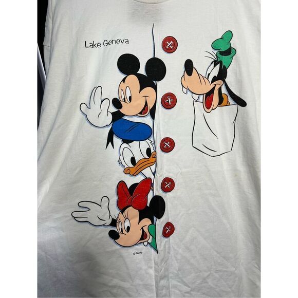 Vintage 90s Mickey Unlimited Disney NWT Tee - Picture 2 of 8